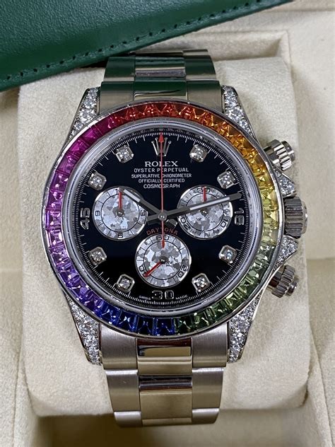 buy rolex rainbow daytona|rolex rainbow daytona original price.